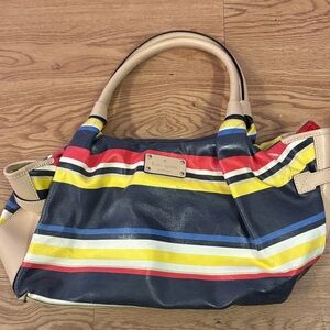 Kate Spade Colorful Striped Satchel